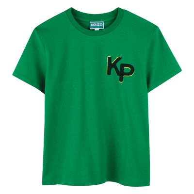T-shirt coton manches courtes KENZO KIDS GARCON