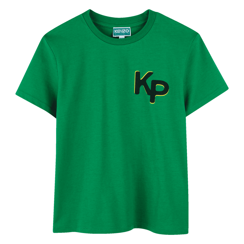 T-shirt coton manches courtes KENZO KIDS 
                        GARCON