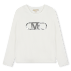 T-shirt &agrave; manches longues MICHAEL KORS 
                    FILLE