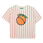 T-shirt &agrave; manches courtes KENZO KIDS 
                    FILLE