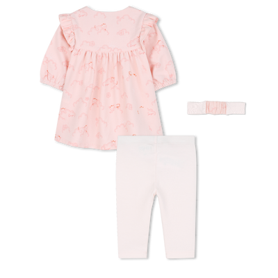 Ensemble robe + legging + bandeau KENZO KIDS FILLE