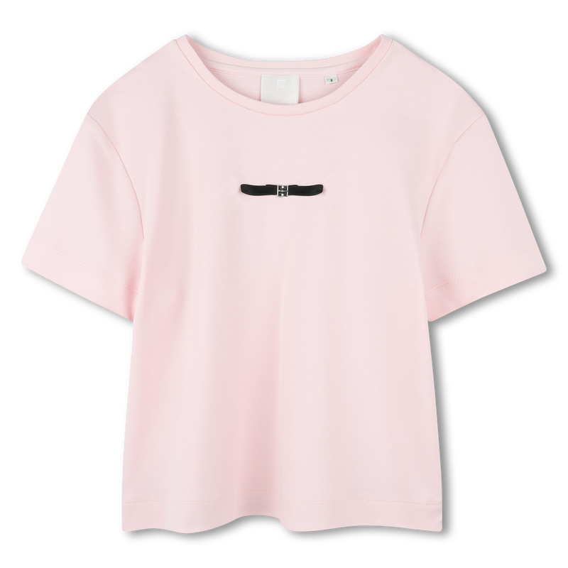 T-shirt à noeud en satin GIVENCHY 
                    FILLE