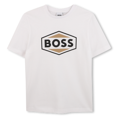 TEE-SHIRT MANCHES COURTES BOSS GARCON