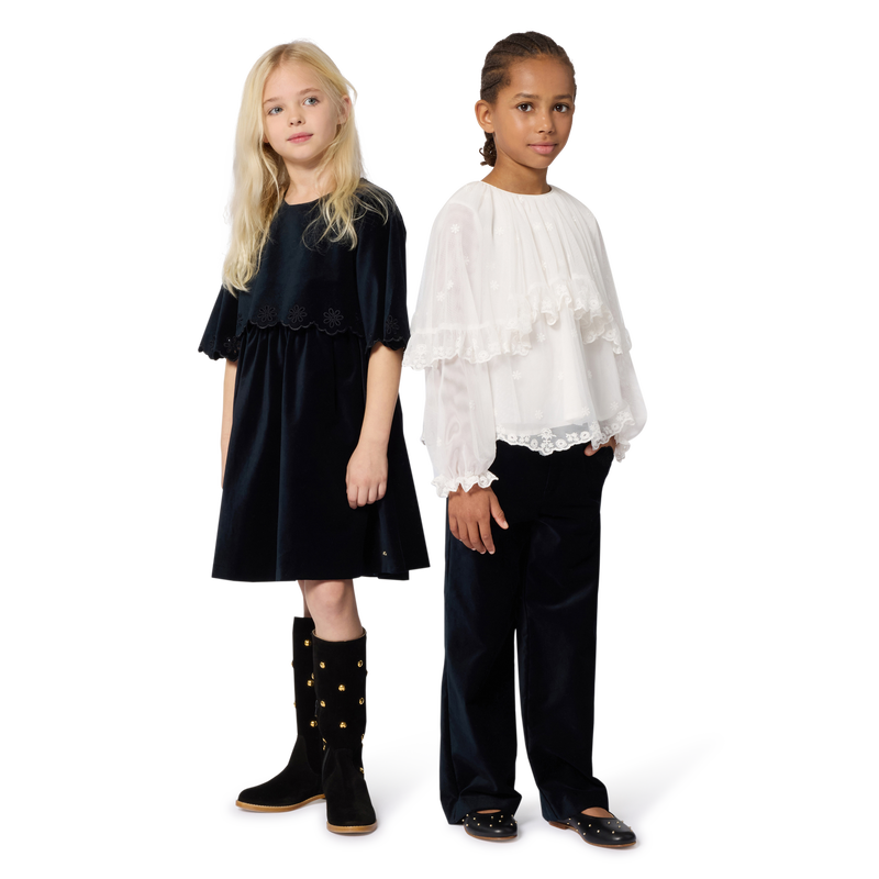 Ballerines en cuir de mouton CHLOE 
                    FILLE