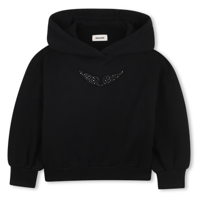 Sweat capuche &eacute;paules tombantes ZADIG & VOLTAIRE FILLE