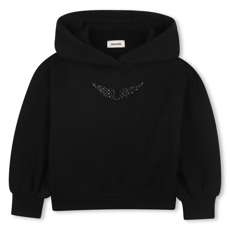 Sweat capuche &eacute;paules tombantes ZADIG & VOLTAIRE 
                        FILLE