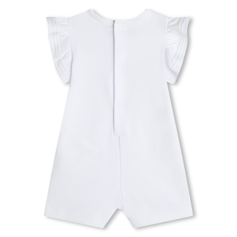 Combinaison-short avec imprimé KENZO KIDS 
                    FILLE
