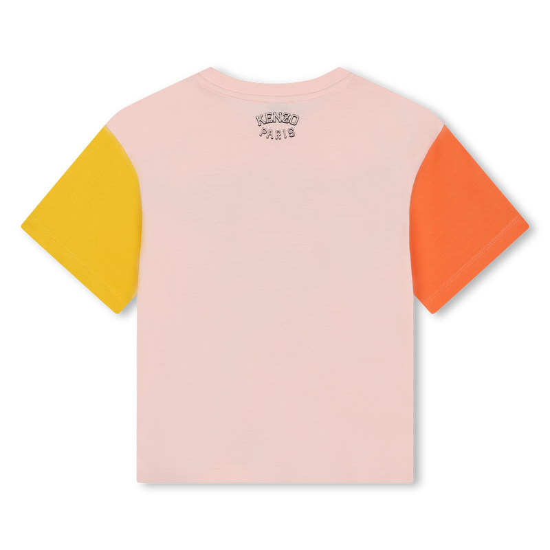 T-shirt manches contrastées KENZO KIDS 
                    FILLE