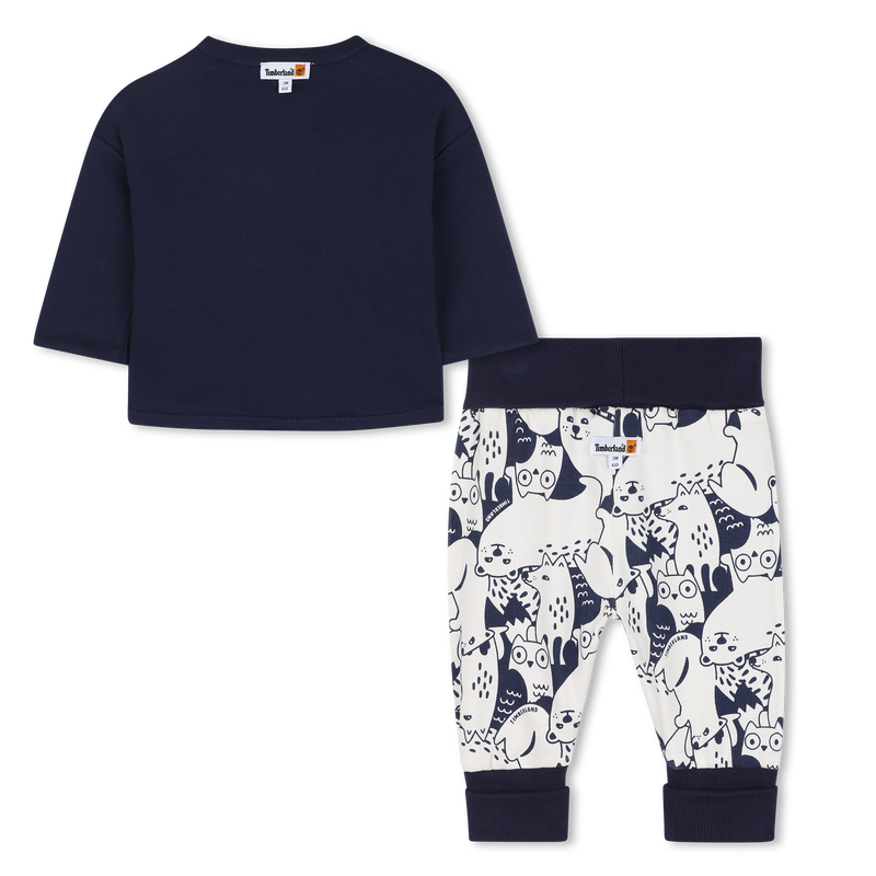 T-shirt pression et pantalon TIMBERLAND 
                    GARCON