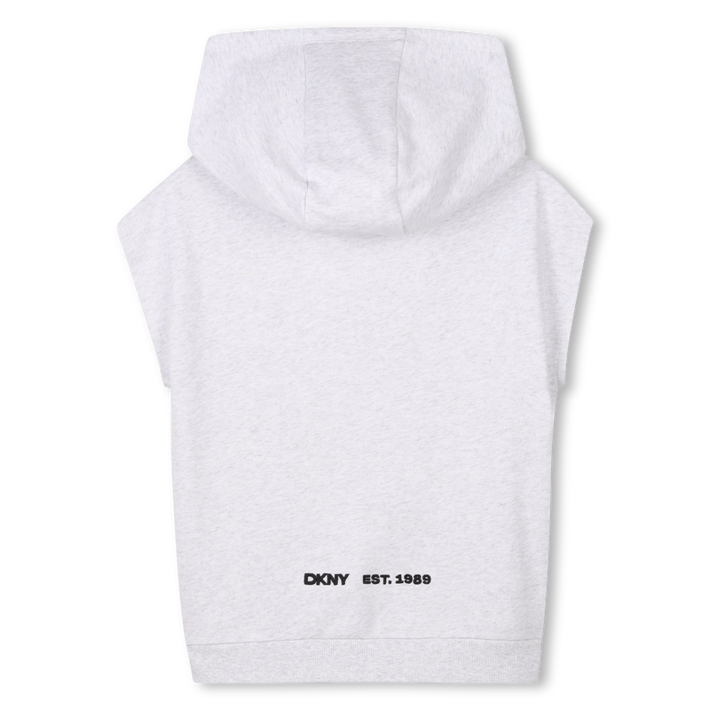 Cardigan sans manche zippé DKNY 
                    UNISEXE