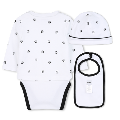 Ensemble body, bavoir et bonnet BOSS GARCON