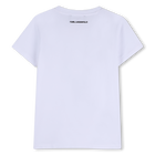 Tee-shirt manches courtes KARL LAGERFELD KIDS 
                    FILLE