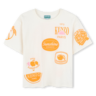 T-shirt &agrave; manches courtes KENZO KIDS 
                    FILLE
