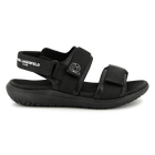 Sandales en cuir de vachette KARL LAGERFELD KIDS 
                    GARCON