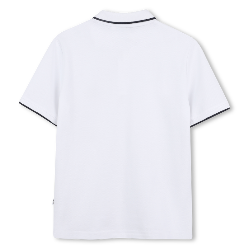 Polo &agrave; coupe droite BOSS 
                        GARCON