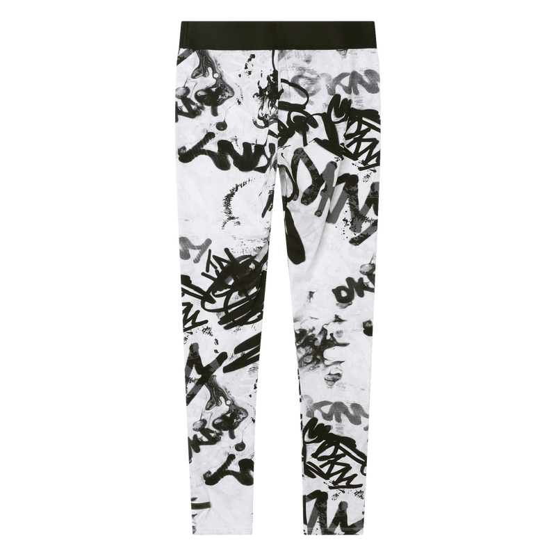 Legging bicolore imprimé DKNY 
                    FILLE