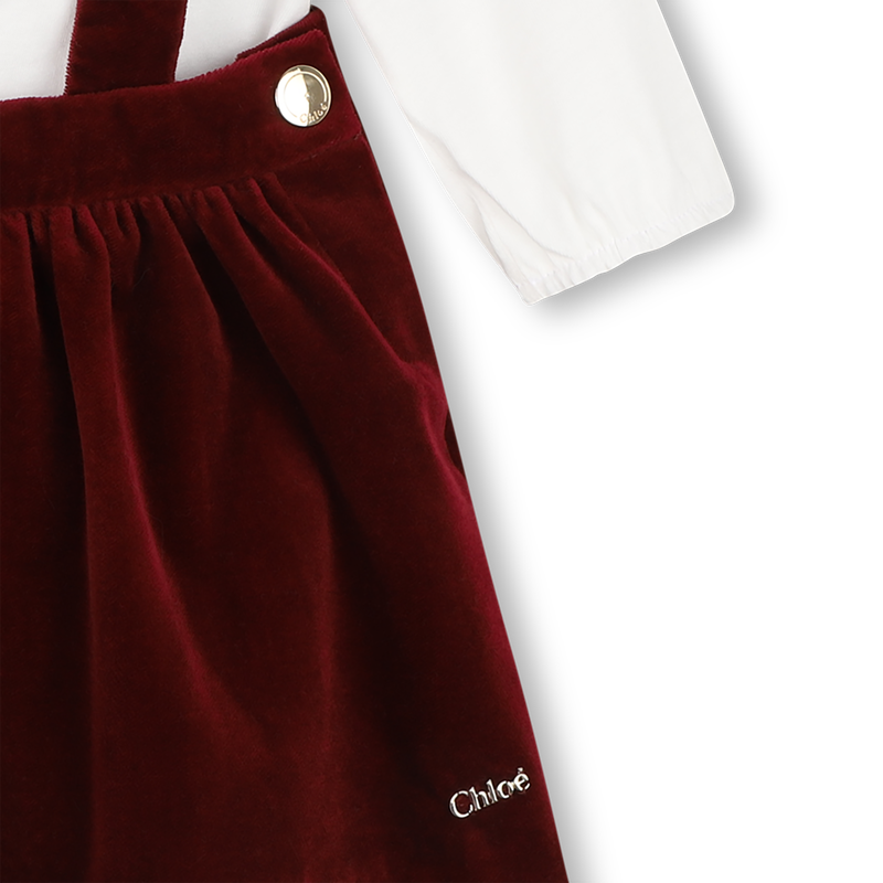 Ensemble robe et tee-shirt CHLOE 
                        FILLE