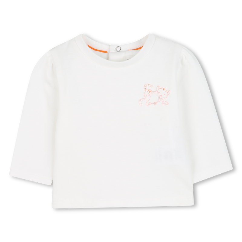Ensemble tee-shirt + salopette KENZO KIDS 
                        FILLE
