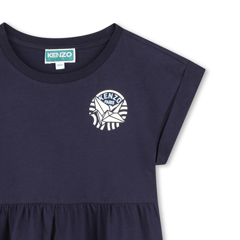 Robe avec d&eacute;coupe taille KENZO KIDS 
                        FILLE