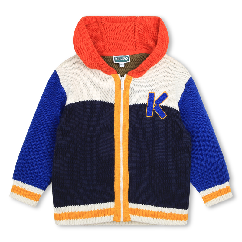 Cardigan en tricot KENZO KIDS 
                    FILLE