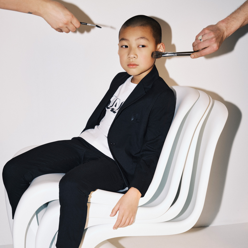 T-shirt manches courtes KARL LAGERFELD KIDS 
                    GARCON