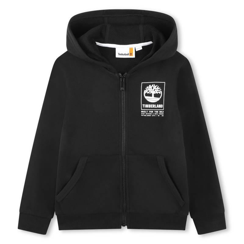 Sweat-shirt zippé à capuche TIMBERLAND 
                    GARCON