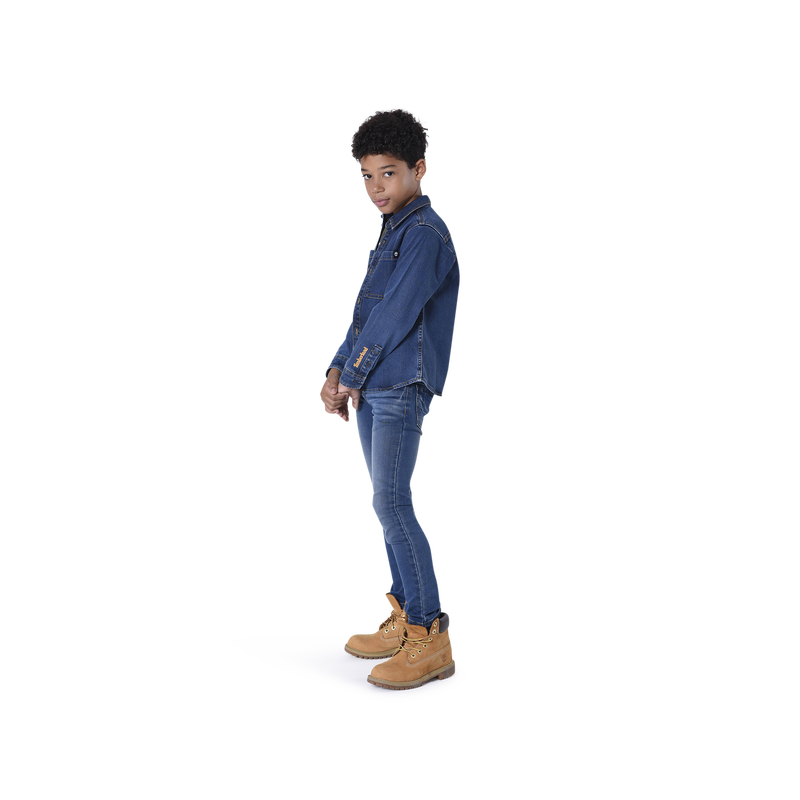 Surchemise en jean boutonnée TIMBERLAND 
                    GARCON
