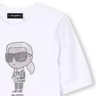 Robe &agrave; manches courtes KARL LAGERFELD KIDS 
                    FILLE