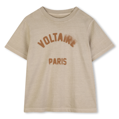 TEE-SHIRT MANCHES COURTES ZADIG & VOLTAIRE GARCON