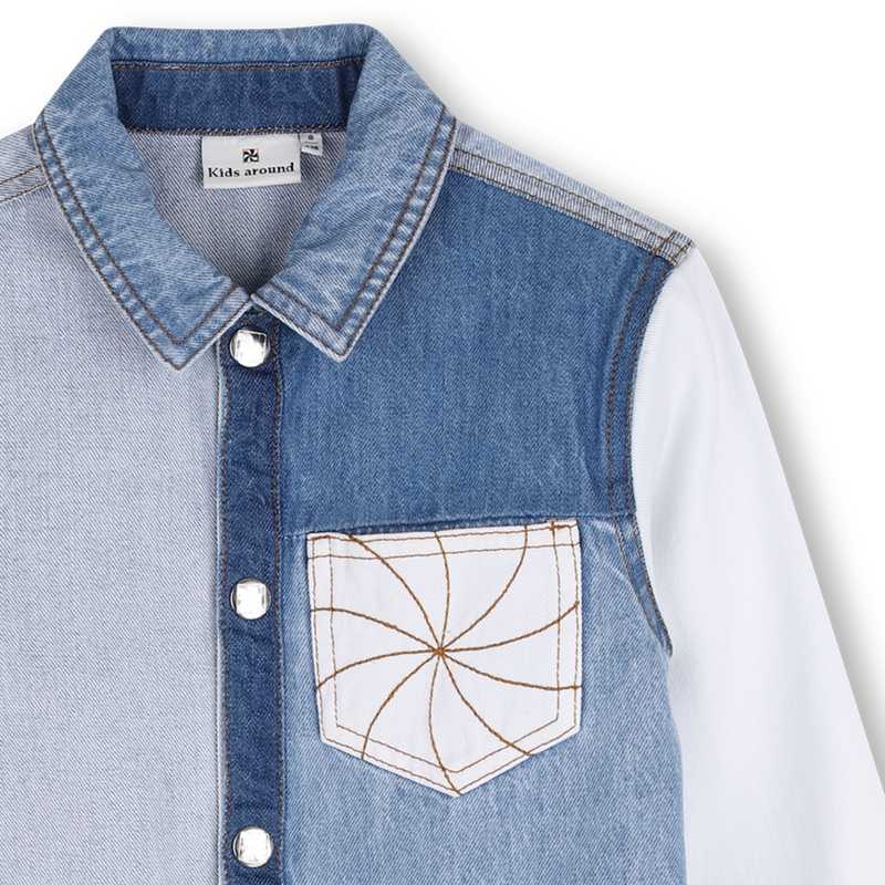 Robe en denim KIDS AROUND 
                        FILLE