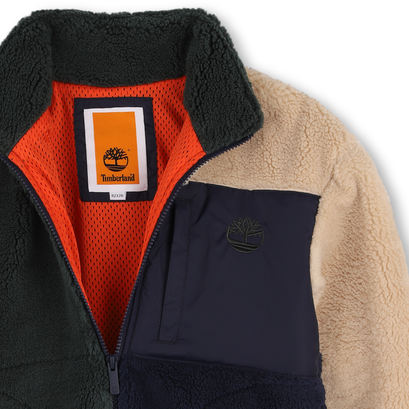 Cardigan en polaire duveteuse TIMBERLAND 
                    GARCON
