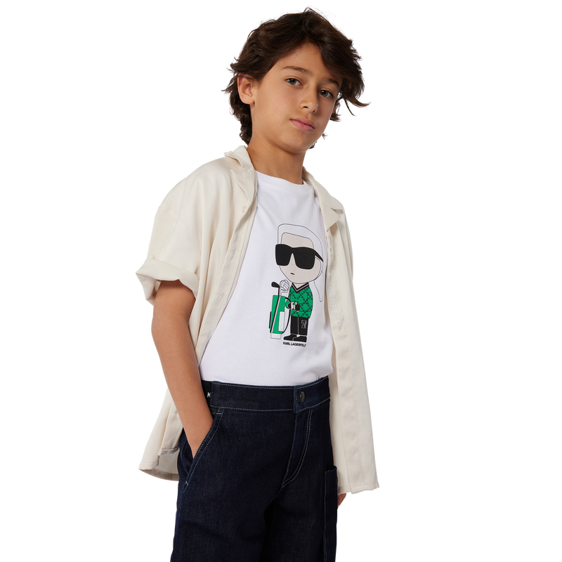 T-shirt à manches courtes KARL LAGERFELD KIDS 
                    GARCON
