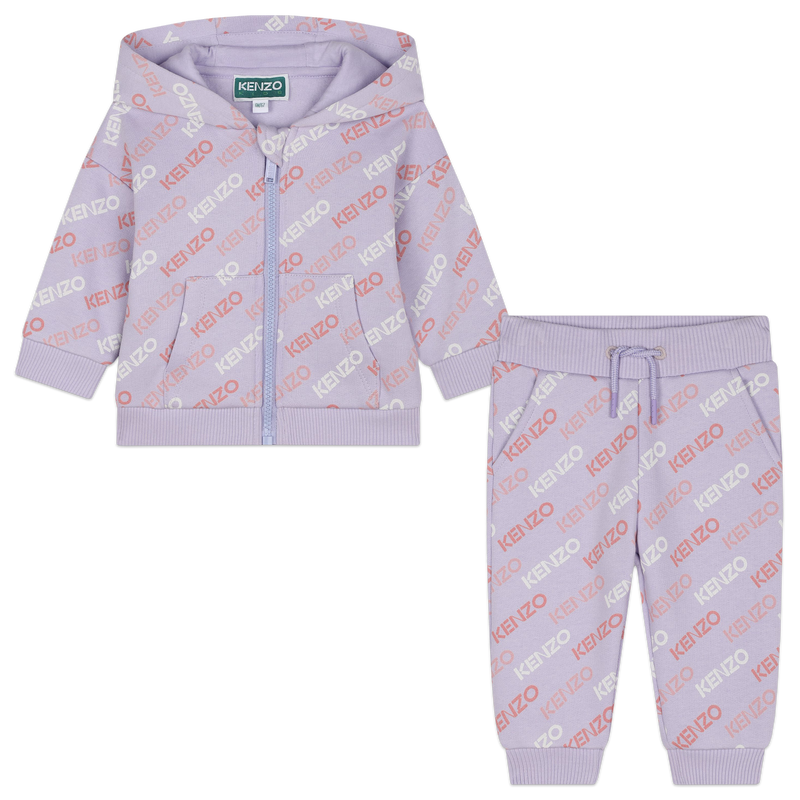 Ensemble cardigan et pantalon KENZO KIDS 
                    FILLE