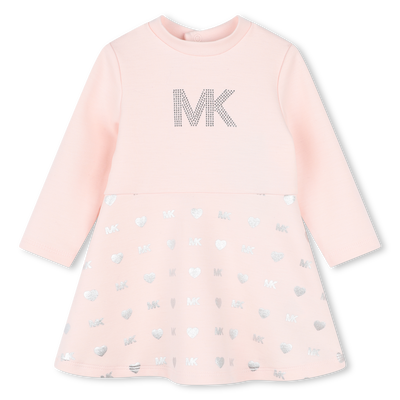 Robe manches longues cloutée MICHAEL KORS FILLE