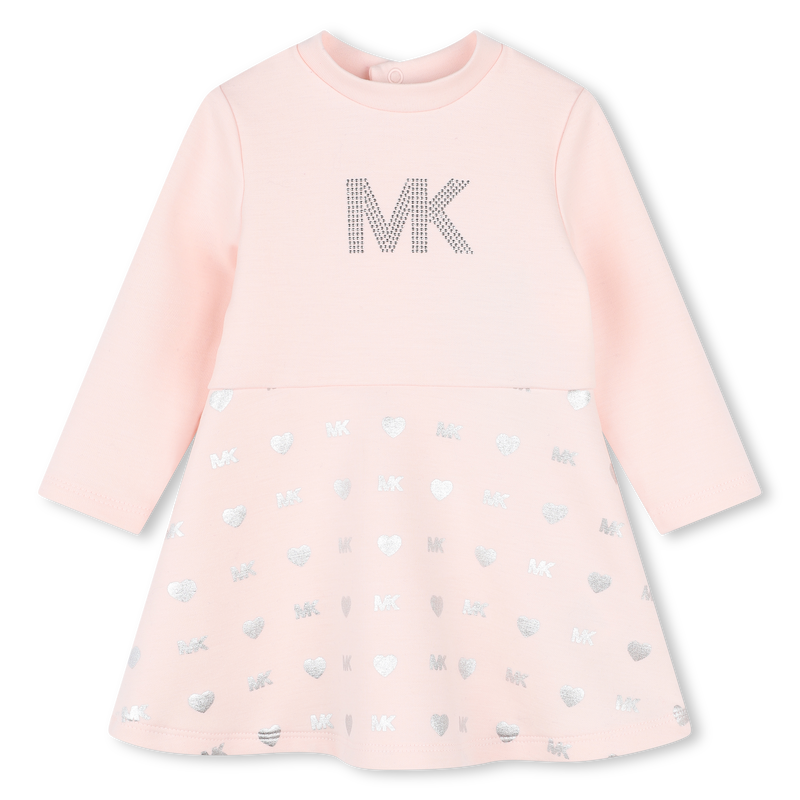 Robe manches longues cloutée MICHAEL KORS 
                    FILLE