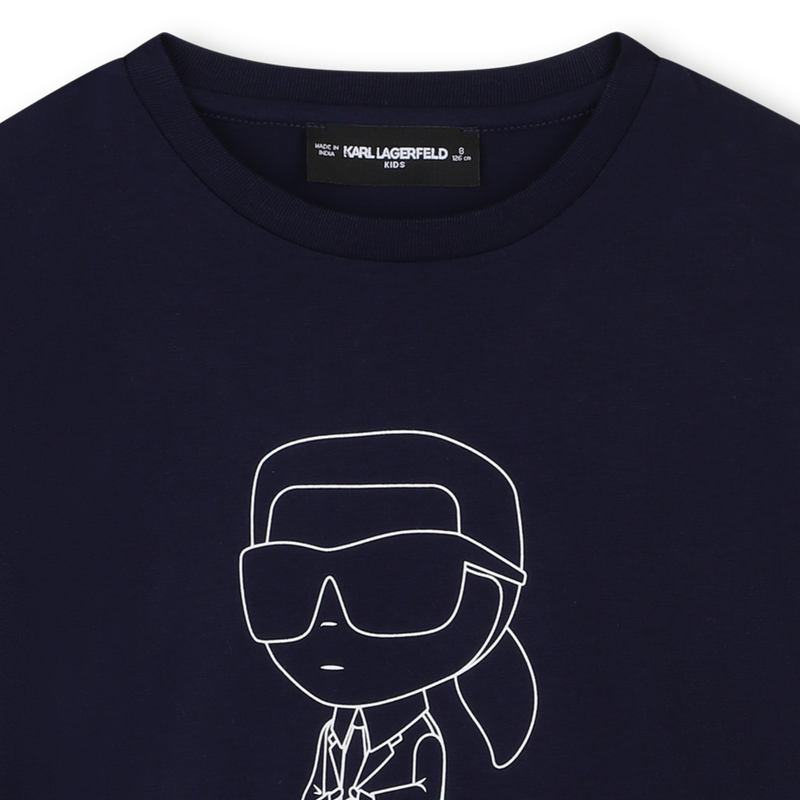 T-shirt &agrave; manches longues KARL LAGERFELD KIDS 
                        GARCON