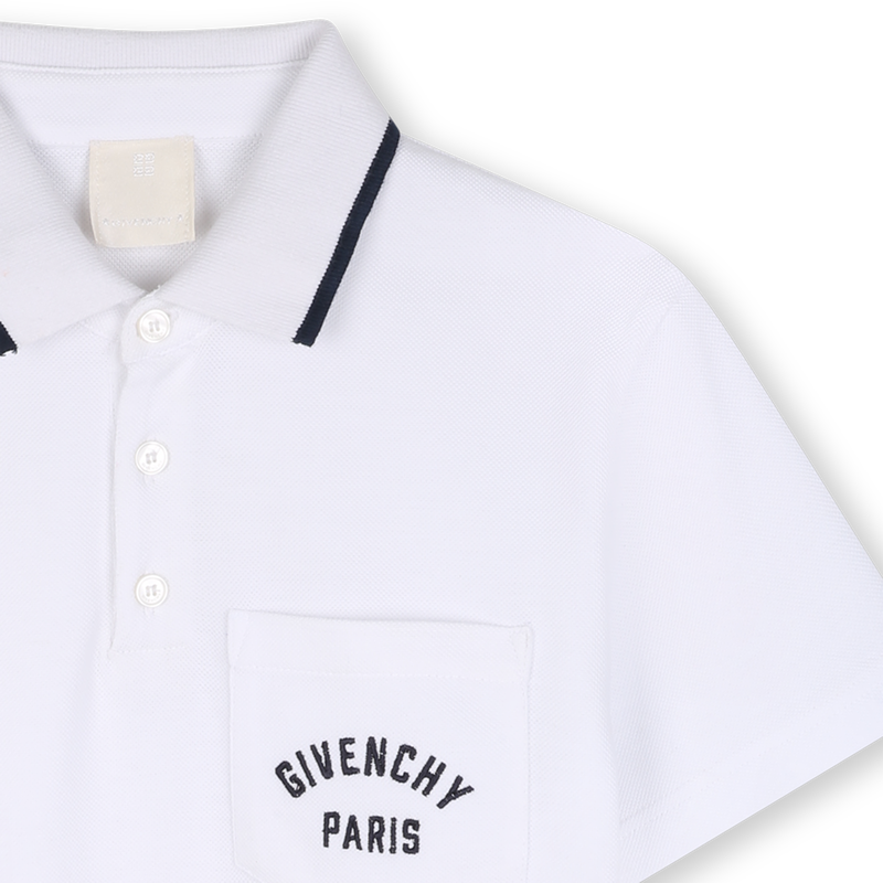 Polo manches courtes GIVENCHY 
                        GARCON