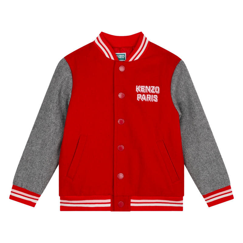 Blouson brodé KENZO KIDS 
                    FILLE