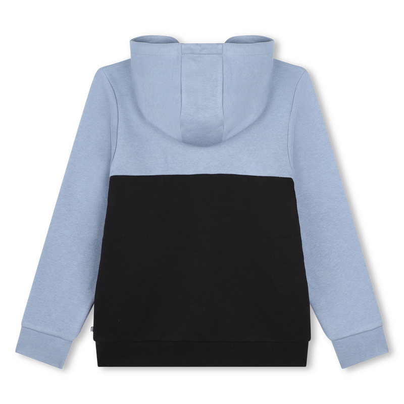 Cardigan zipp&eacute; &agrave; capuche BOSS 
                        GARCON