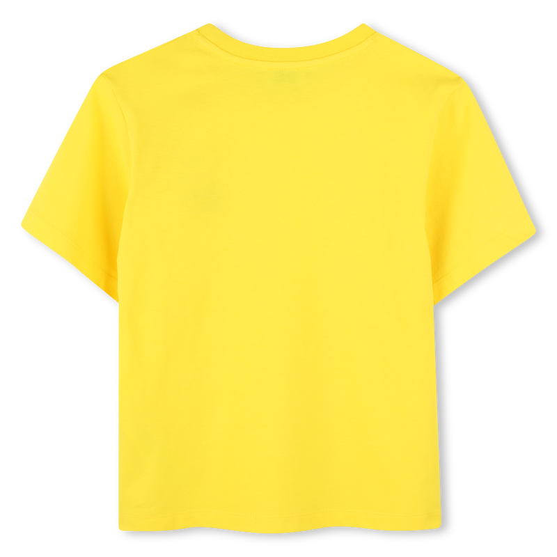 T-shirt avec badge et broderie KENZO KIDS 
                    FILLE