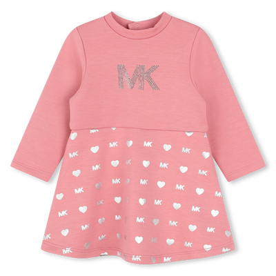 Robe manches longues cloutée MICHAEL KORS FILLE