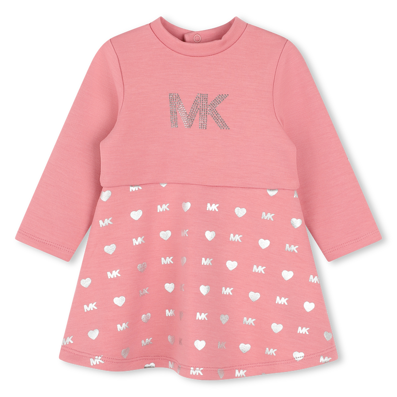 Robe manches longues cloutée MICHAEL KORS 
                    FILLE
