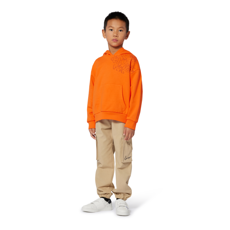 Baskets en cuir de vache KENZO KIDS 
                        UNISEXE