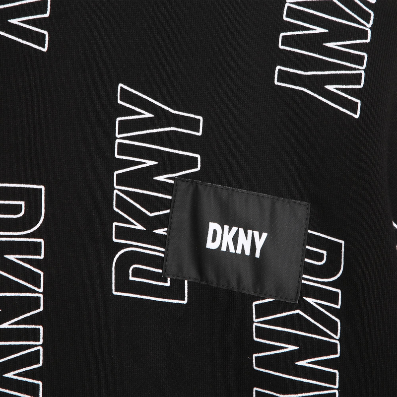 Sweat-shirt à capuche DKNY 
                    FILLE