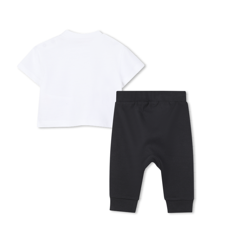 ENSEMBLE T-SHIRT ET PANTALON KARL LAGERFELD KIDS 
                        GARCON