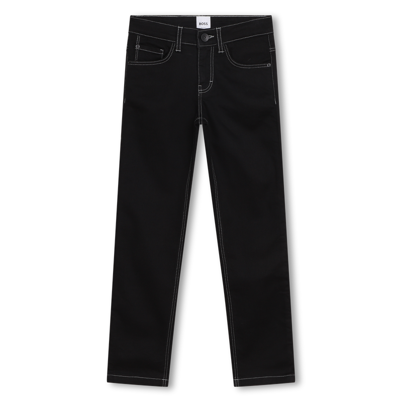 Jean à taille ajustable