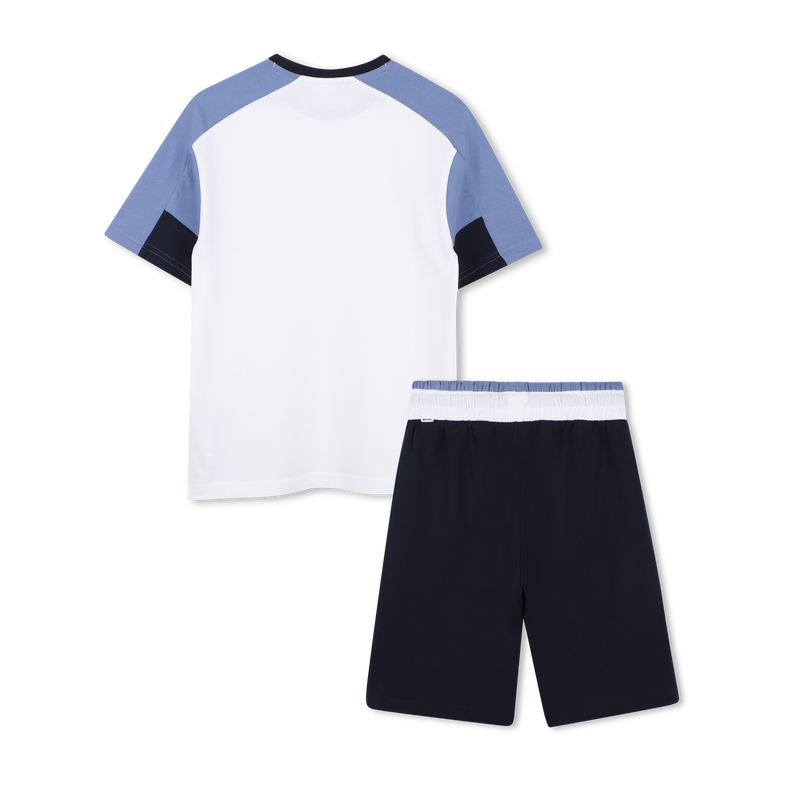Ensemble Tee-shirt + bermuda BOSS 
                        GARCON