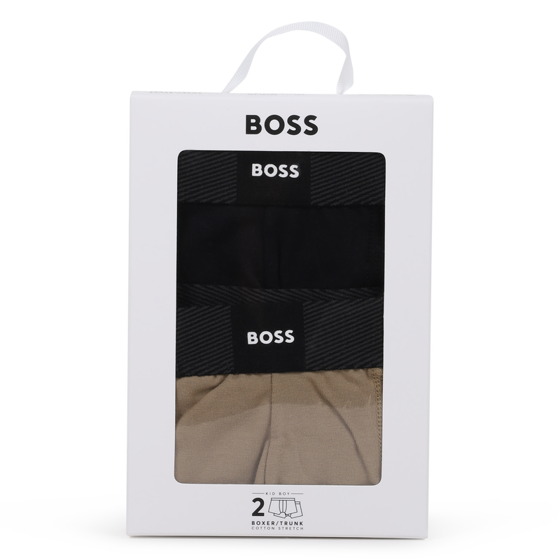 LOT DE 2 BOXERS BOSS 
                        GARCON