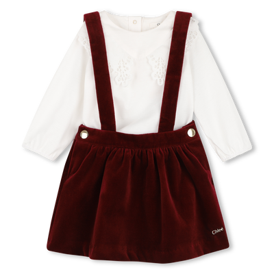 Ensemble robe et tee-shirt CHLOE FILLE