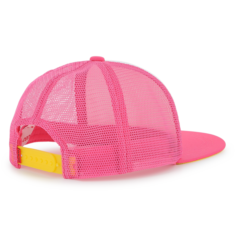 Casquette r&eacute;glable bi-mati&egrave;re Hugo 
                        FILLE